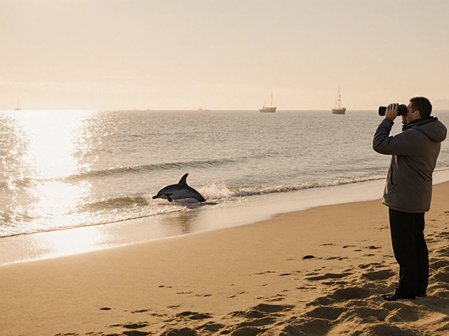 Tain Beach: Where East Coast Sand Meets Bottlenose Dolphins