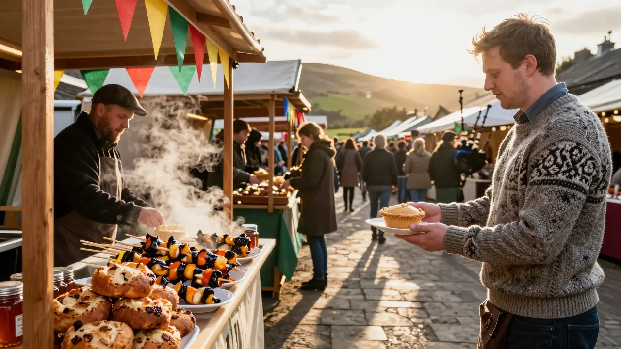 Festival Food in Scotland: Street Stalls, Local Producers, and Tips