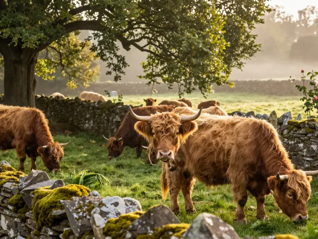 Pollok Country Park Glasgow: Highland Cows and Walled Gardens