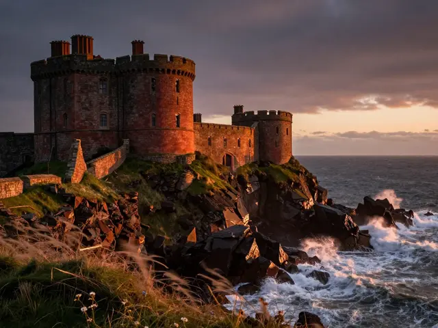 Tantallon Castle Guide: Explore the Ruined Red Sandstone Fortress on Scotland’s Sea Cliffs