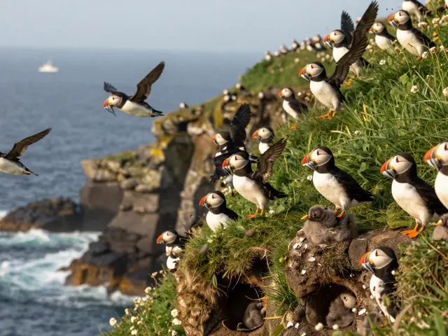 Puffins in Scotland: When and Where to See Them Breeding