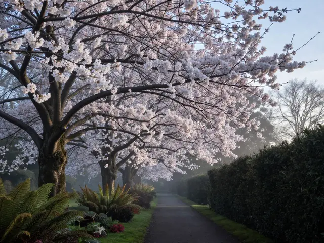 Spring Blossom in Scotland: Cherry Trees and Garden Walks