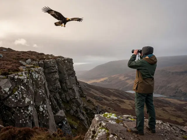 Golden Eagles in Scotland: Viewing Locations, Behavior, and Protection Guide 2026