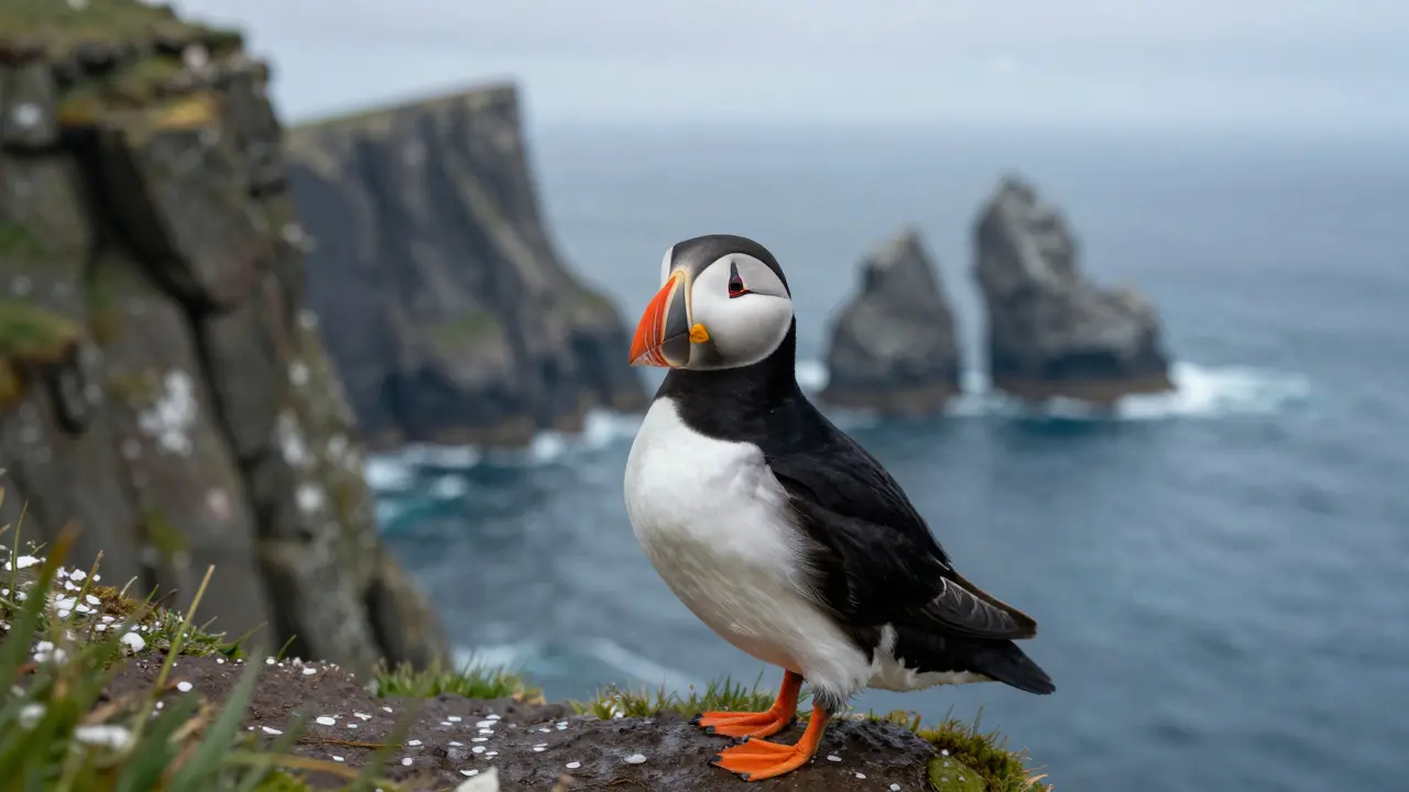 Puffin Watching on Coastal Cliffs: Best Season, Islands, and Boat Tours