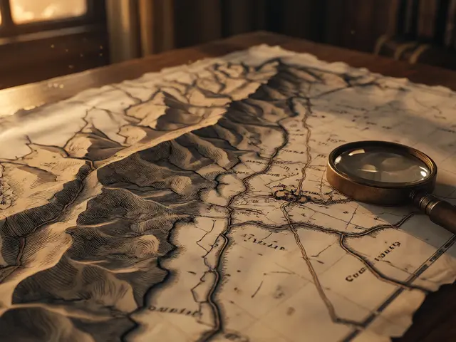 Historic Maps of Scotland: Tracing Old Roads, Borders, and Resources